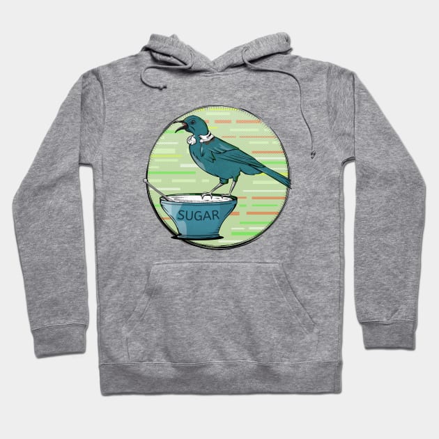 Tui New Zealand Bird Hoodie by mailboxdisco